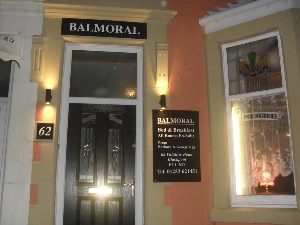 Balmoral Guest House Blackpool Luaran gambar